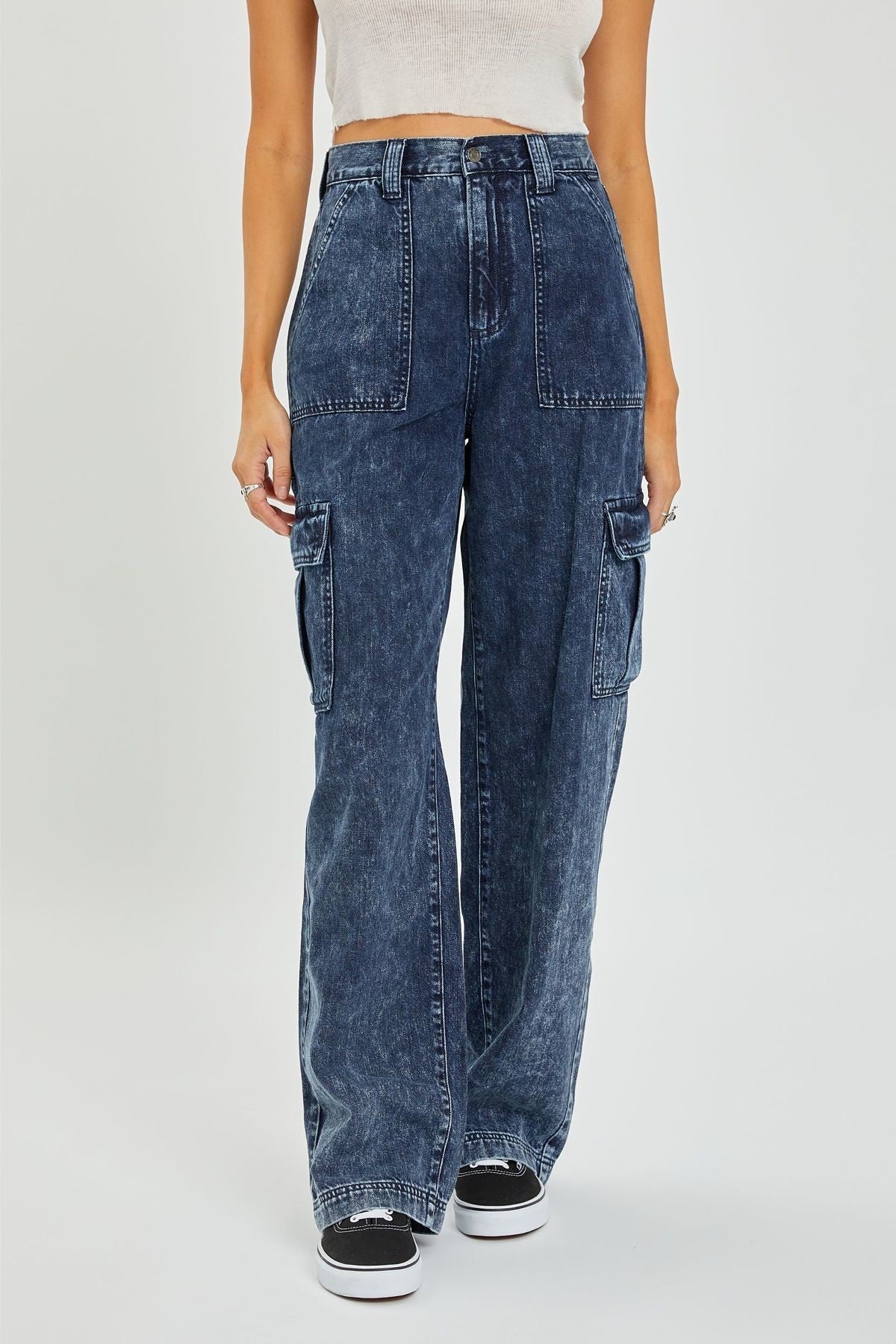 Cello High Rise Carpenter Jeans