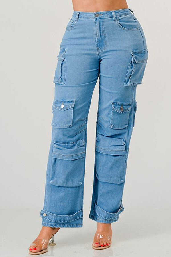 Light Cargo Jeans