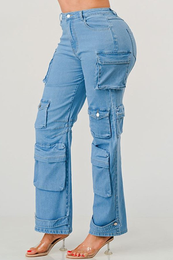 Light Cargo Jeans