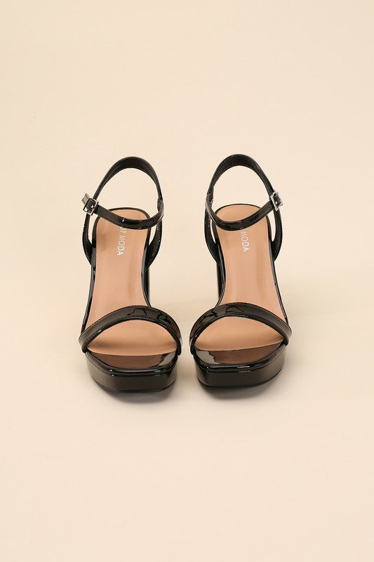 FINN-1 Ankle Strap Heel