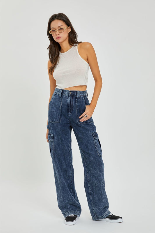 Cello High Rise Carpenter Jeans